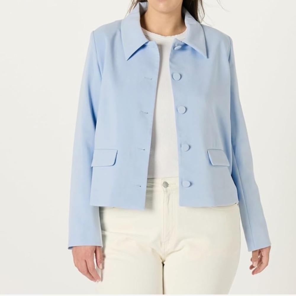 The Drop NWT Myra‎ Suiting Jacket with Flap Pockets